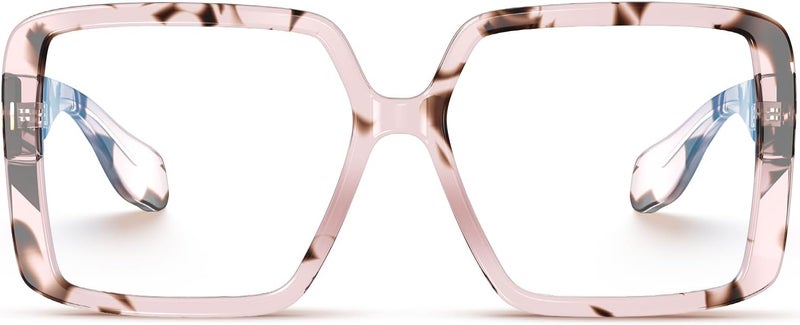 VISOONE Oversized TR90 Blue Light Blocking Glasses Fashion Accessories Non Prescription for Women Harvard - Image 1